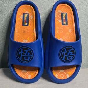Ground Up Dragon Ball Super Goku Symbol Slide Sandals